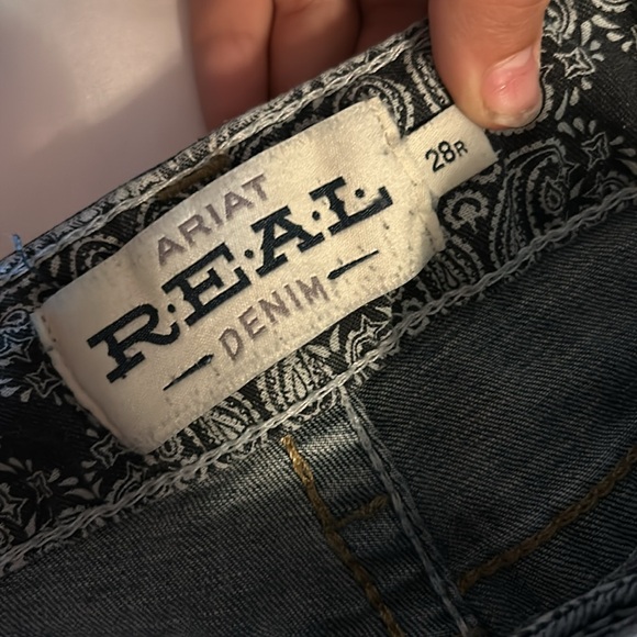 Ariat REAL Denim Bootcut Jeans 28x33 - Picture 3 of 4